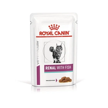 Royal Canin Renal Cat Fish для котів для підтримки функції нирок при гострій або хронічній нирковій недостатності 12 шт 85 г