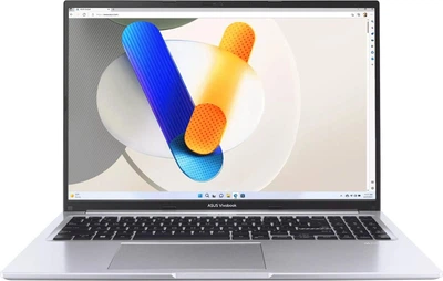 Ноутбук ASUS Vivobook 17 (90NB13X1-M00KZ0), Intel Core 7 150U / 17.3" / IPS / 60 Hz / RAM 16GB / SDD 512GB / Windows 11 Home / Сріблястий