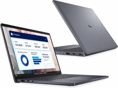Ноутбук DellPro 14 Premium (BTO207 PA14250 EMEA WWAN), Intel Core Ultra 7-268V / 14" / RAM 32 ГБ LPDDR5X / SSD 512 ГБ / Intel Arc Graphics / Windows 11 Pro / Темно-сірий
