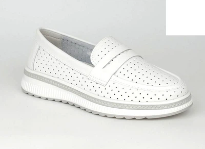 Слипоны ALLSY 210343 XH99087 white Белый 36 23,5см