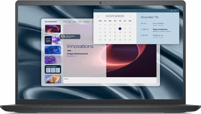 Ноутбук DELL Pro 15 Essential (PV15255M852UBU), AMD Ryzen 5 7520U / 15.6" / 120 Гц / RAM 16 ГБ LPDDR5 / SSD 512 ГБ / Radeon 610M / DOS / Чорний