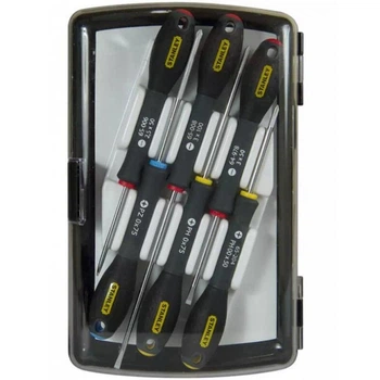 Набір прецизійних викруток STANLEY FatMax SL PH PZ 6 шт