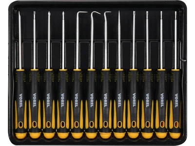 Набір прецизійних викруток і гачків VOREL 64555 SL PH TORX Cr-V 12 шт