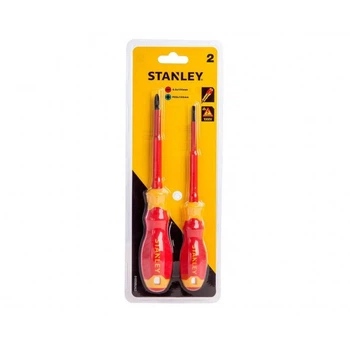 Набор диэлектрических отверток STANLEY VDE STHT60030-0 до 1000 В PZ2 SL4 x 100 мм 2 шт