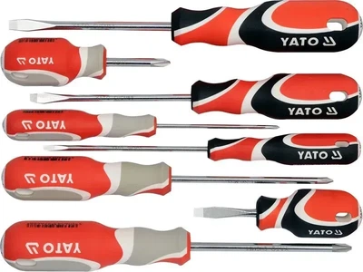 Набір викруток YATO L=38/75/100 мм 8 шт