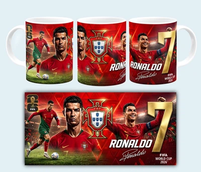 Чашка Cristiano Ronaldo 7 330 мл Белая