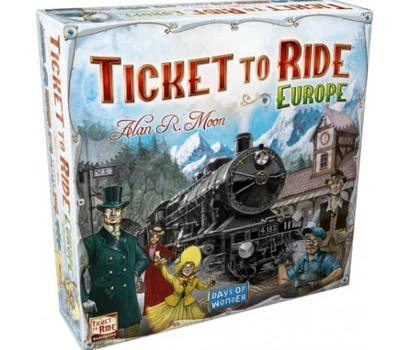 Настольная Игра Билет На Поезд Европа Ticket to Ride Europe Alan R. Moon Days of Wonder B71792 - Уценка