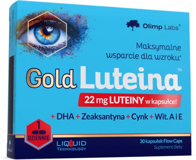 Дієтична добавка Olimp Gold Лютеїн 30 капсул (5901330039058)