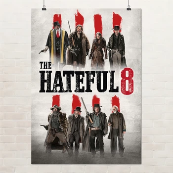 Постер Омерзительная Восьмёрка, Hateful Eight (2015), A3 42×30 см (id5721)