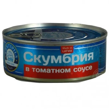 Скумбрия Ventspils в томатном соусе 240 г