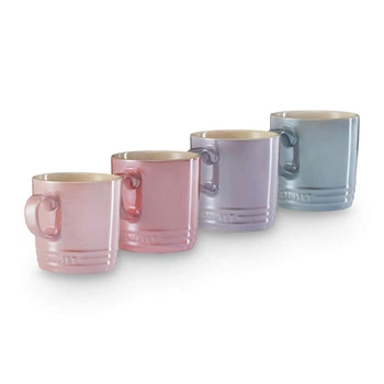 Набор чашек 4 предмета 350 мл Розовый / Фиолетовый Metallics Le Creuset