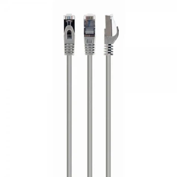 Патч-корд 7.5 м, S/STP, Grey, Cablexpert, Cat.6a, Cu, LSZH (PP6A-LSZHCU-7.5M)