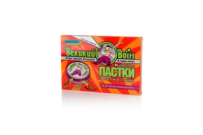 Ловушка Великий воин от тараканов и муравьев №6