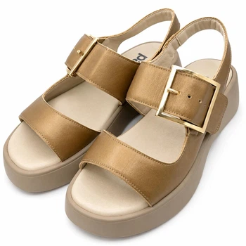 Жіночі босоніжки Patterns 720587-6 38 (24,5 см) бронзові