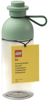 Пляшка для води LEGO з ремінцем 500 мл Оливкова (40420005) (5711938030513)