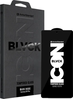Защитное стекло для смартфона Samsung Galaxy S26 Plus ArmorStandart BLACKICON Dark Mode Black (ARM90276)