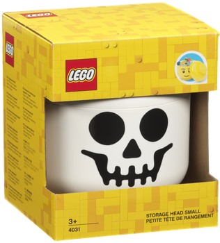 Контейнер LEGO Голова Мала Skeleton 2 л (40310808) (5711938030872)