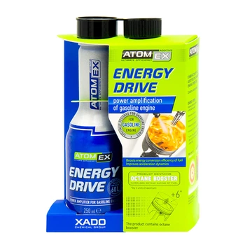 Усиление мощности бензин двигателя XADO Atomex Energy Drive 250 мл