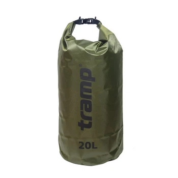 Гермомешок 20 л Tramp PVC Diamond Rip-Stop оливковый (SHiz13769)