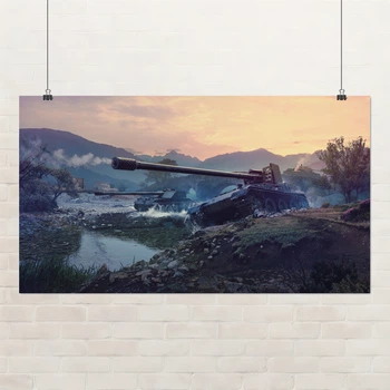 Постер Танки, немецкий истребитель танков, A3 24×42 см (id1488)