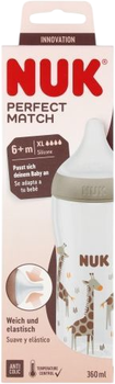 Butelka do karmienia Nuk Perfect Żyrafa 360 ml 443445 (4008600443445)