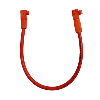Кабель-переходник Pytes UL 10269 4AWG Amphenol 120A - Exconn 120A Positive Orange