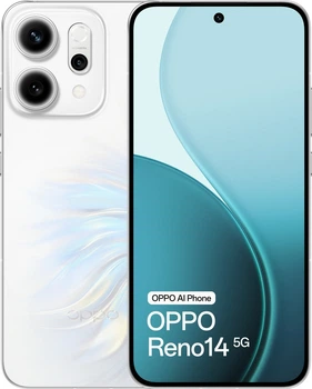 Smartfon OPPO Reno14 12/256GB Opal White (CPH2737 WHITE 12/256)