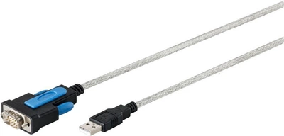 Adapter Digitus USB-A > RS232 (M/M), FTDI, 1.8 m (DA-70170)