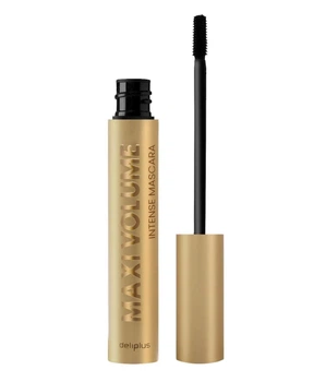 Туш для вій Deliplus Maxi Volume Intense Mascara максимальний об'єм чорна 8,5 мл
