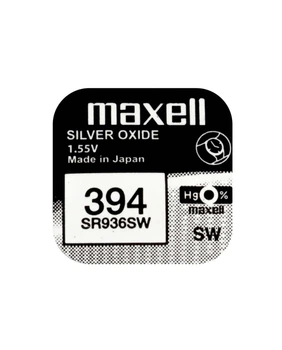 Батарейка Maxell 394 SR936SW 1.55В 1шт