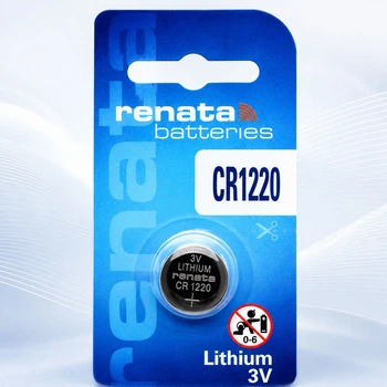 Батарейка Renata CR1220 3V 1шт на блистере