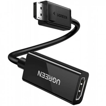 Адаптер Ugreen MM137 DisplayPort to HDMI Female Converter 1080P Black (40362)