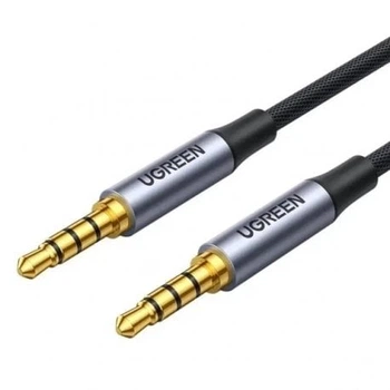Кабель для наушников Ugreen AV183 3.5 mm to 3.5 mm Audio Cable (2m) Black (90403186)