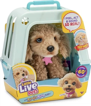 Інтерактивна іграшка Moose Little Live Pets My Really Real Puppy Curley 26612 (630996266120)