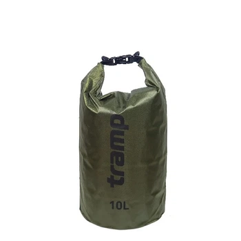 Гермомешок 10 л Tramp PVC Diamond Rip-Stop Olive (SH113058)