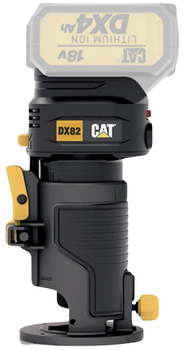 Акумуляторний фрезер CAT DX82B 18 В без акумулятора та зарядного пристрою (6925387185406)