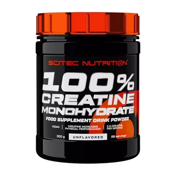 Креатин Scitec Nutrition 100% Creatine Monohydrate (300 g, strawberry green tea)