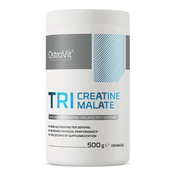 Креатин малат OstroVit TRI CREATINE MALATE 500 грам апельсин