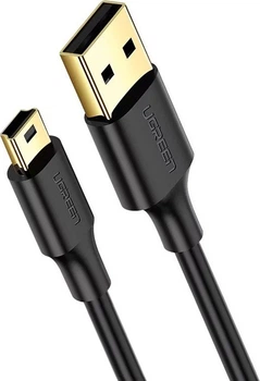 Кабель Ugreen USB 2.0 A Male to Mini 5 Pin Male Cable 3 м Black (UGR-10386)