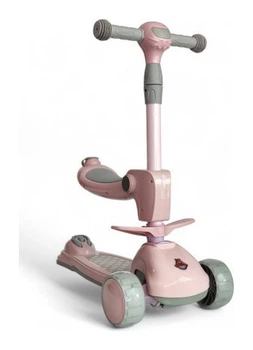 Дитячий самокат з сидінням 2 в 1 Clover 6480 (ARI_50c141)