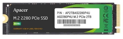 SSD накопичувач Apacer 2TB (AP2TBAS2280P4U-1) 240615