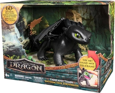Ігровий набір Dreamworks Dragons. Прибирай та тренуй Дракон Беззубик, вік 4+