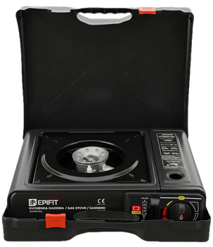 Газова плита туристична MalTec SPARK100 Чорна 114502 (5901924248569)