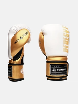 Боксерські рукавиці Core Boxing Gloves Gold White 16 oz Колір Чорний (501271-930-16oz)