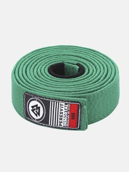 Детский пояс для БЖЖ Kids BJJ Gi Belt Solid Green M4 Цвет Зеленый (501280-401-M4)