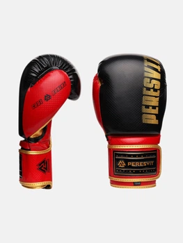 Боксерські рукавиці Core Boxing Gloves Black Red Yellow 14 oz Колір Червоний (501271-981-14oz)