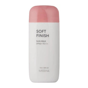 Солнцезащитное молочко 70 мл Missha All Around Safe Block Soft Finish Sun Milk SPF50+/PA+++