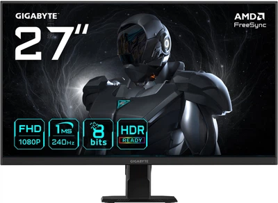 Монітор 27" Gigabyte GS27F2 Gaming Monitor