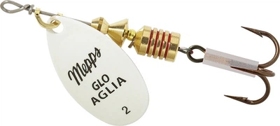 Блешня Mepps Aglia fluo 3 6.5g GLO White