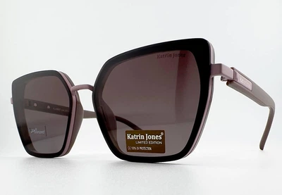 Сонцезахисні Окуляри KATRIN JONES KJ0887 Col.61-NL09 Polarized з Поляризацією, Коричневі